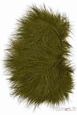 Pute Marabu - 8-12 cm - khaki